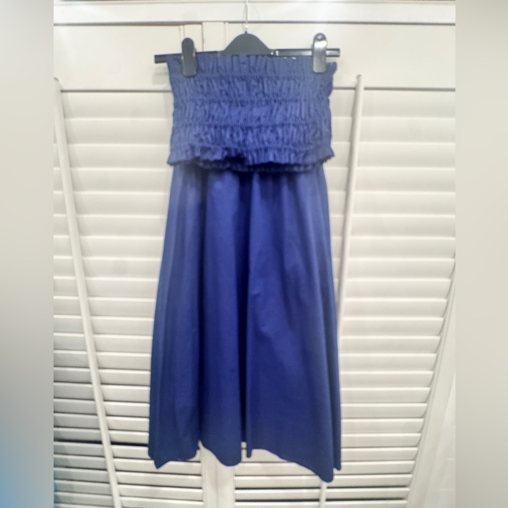 Hill House Skirt & Top Set in navy blue